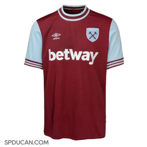 Muški Nogometni Dres West Ham United Domaci 2024-25 Kratak Rukav